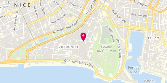 Plan de Chez Thérésa, 28 Rue Droite, 06300 Nice