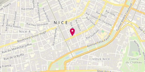 Plan de Le Daily -Ric la Cantine Gourmande, 32 Rue de l'Hôtel des Postes, 06000 Nice