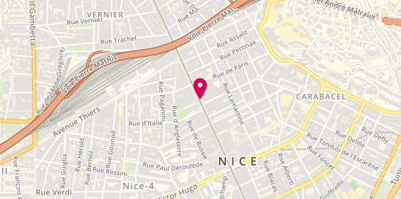 Plan de Fb Nice, 48 Avenue Jean Medecin, 06000 Nice