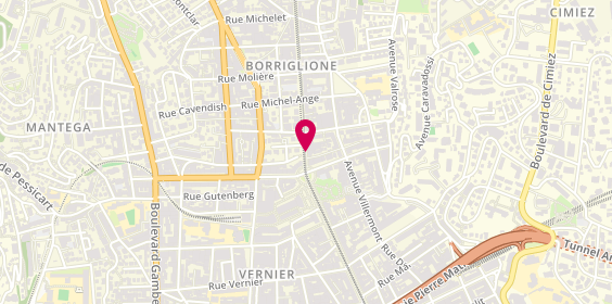 Plan de Socca'tram, 6 Bis avenue Alfred Borriglione, 06100 Nice