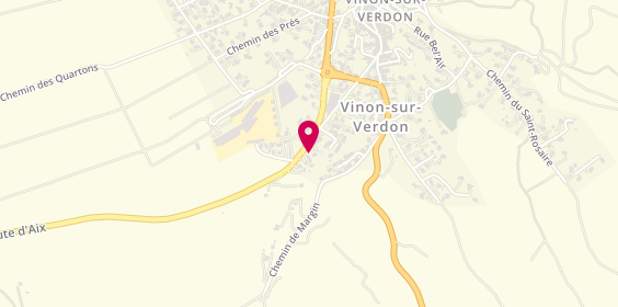 Plan de Chez Mali, 933 avenue de la République, 83560 Vinon-sur-Verdon