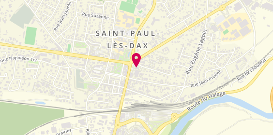 Plan de Mc Donald's, 1 avenue de la Liberté, 40990 Saint-Paul-lès-Dax