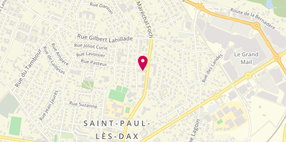 Plan de Speed Rabbit Pizza DAX, Angle Av. Du Maréchal Foch
Rue du 14 Juillet, 40990 Saint-Paul-lès-Dax
