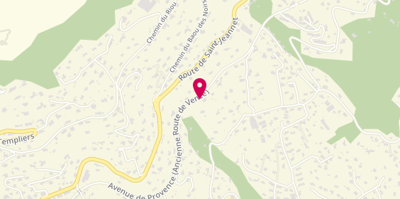 Plan de Pizzaddict, Résidence Villa Les Violettes 2490 Avenue Provence, 06140 Vence