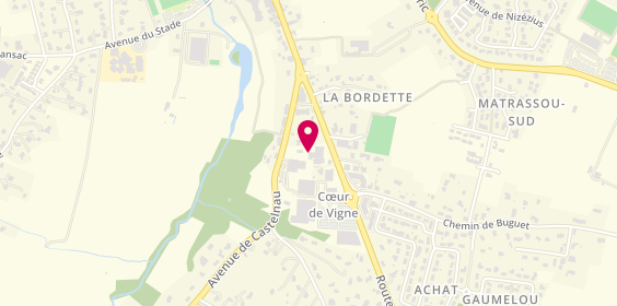 Plan de Épicerie Les Fines Bouches, 600 Route de Toulouse, 31620 Fronton