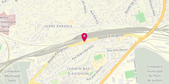 Plan de L'Orangeraie, Centre Commercial Intermarche
Route d'Avignon, 30000 Nîmes