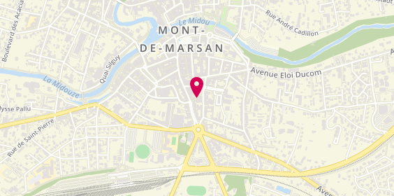 Plan de Le Riad, 20 Rue Montluc, 40000 Mont-de-Marsan