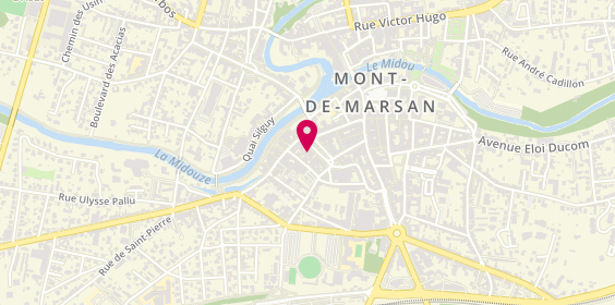 Plan de La Brigade Montoise, 27 place Joseph Pancaut, 40000 Mont-de-Marsan