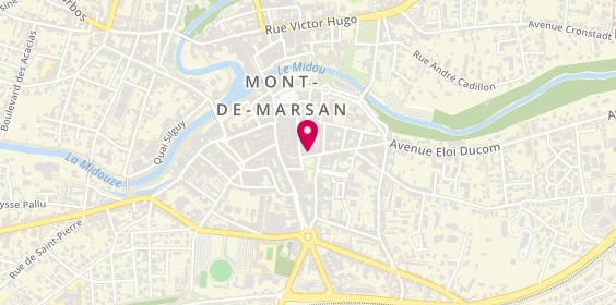 Plan de D'Ici & d'Ailleurs, 23 place Saint-Roch, 40000 Mont-de-Marsan