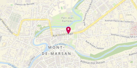 Plan de L'As D Lys, 7 Rue Victor Hugo, 40000 Mont-de-Marsan