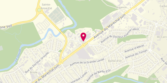Plan de Mc Donald's, 817 avenue du Maréchal Juin, 40000 Mont-de-Marsan