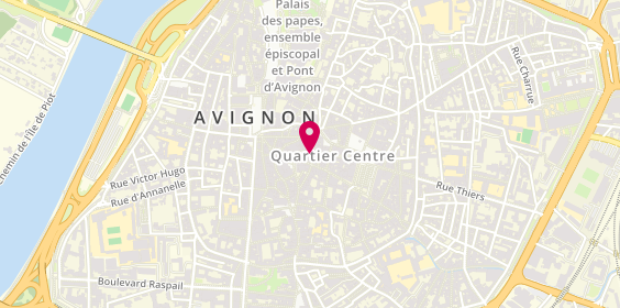 Plan de French Coffee Shop, 12 Rue du Vieux Sextier, 84000 Avignon