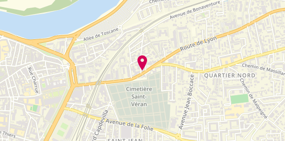 Plan de Le Bosphore, 23 Route de Lyon, 84000 Avignon