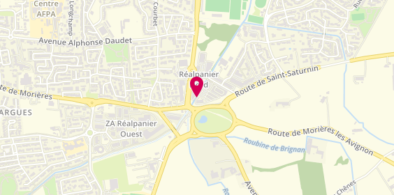 Plan de Mc Donald's, Route Départementale Pt Réal Panier- Lotissement Cité Réal 184 Rue Jean et René Reinaudo, 84130 Le Pontet