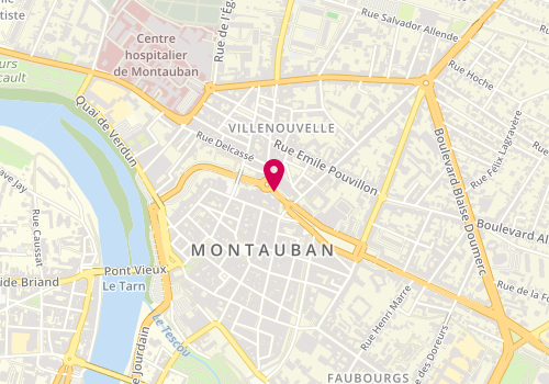 Plan de Sebat Restaurant, 10 Rue Jean Monnet, 82000 Montauban