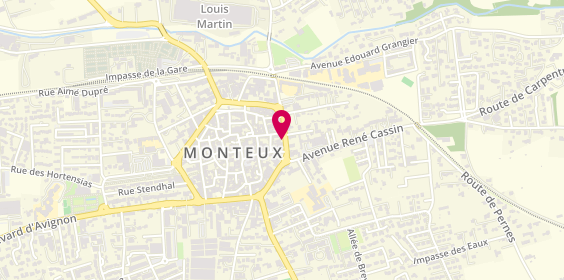 Plan de Les Délices Montiliens, 26 Boulevard Marechal Foch, 84170 Monteux