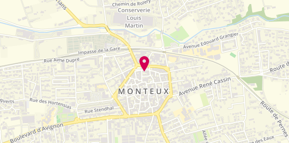 Plan de L’ADRESSE, 13 Rue Camille Mouillade, 84170 Monteux