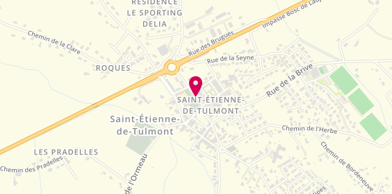 Plan de L'As de Pizz Stephanois, 26 Rue du Midi Quercy, 82410 Saint-Étienne-de-Tulmont