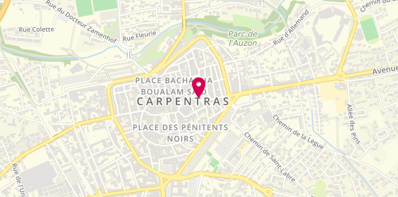 Plan de Chez Amine, 59 Rue Vigne, 84200 Carpentras