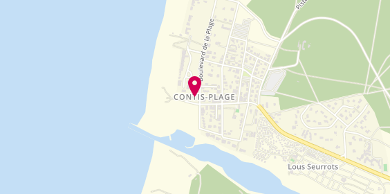 Plan de La Calypso, 27 Boulevard de la Plage, 40170 Saint-Julien-en-Born