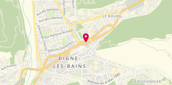 Plan de Chic And Salsa, 77 Boulevard Gassendi, 04000 Digne-les-Bains