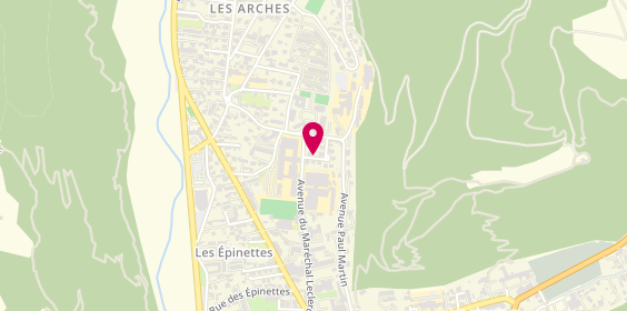 Plan de La Petite Calabraise, 3 Rue Maurice Favier
Face du Lycée Alexandra David Neel, 04000 Digne-les-Bains
