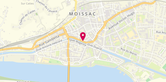 Plan de Moissac Kebab, 39 Boulevard Alsace- Lorraine, 82200 Moissac