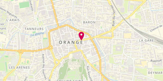 Plan de Fralauto, 4 Rue de la Republique, 84100 Orange