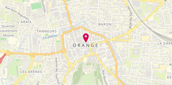 Plan de Croq Kebap'S, 3 Rue Grande Fusterie, 84100 Orange