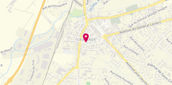 Plan de Bede et Cie, 36 Place Notre Dame, 82300 Caussade