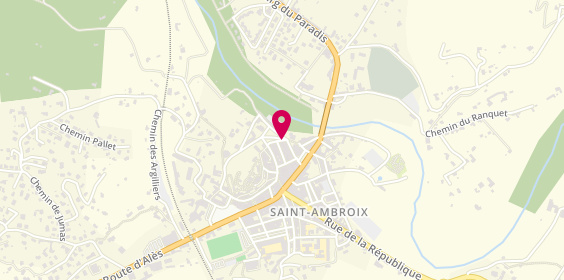 Plan de CHEZ Samy, 3 Boulevard du Nord, 30500 Saint-Ambroix
