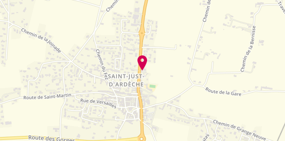 Plan de La fabrique, 172 Route de Bourg Saint Andéol, 07700 Saint-Just-d'Ardèche