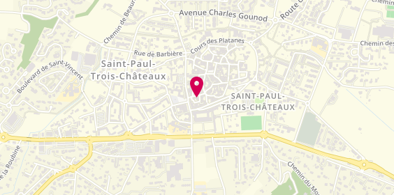 Plan de Aux délices, 31 Rue Notre Dame, 26130 Saint-Paul-Trois-Châteaux