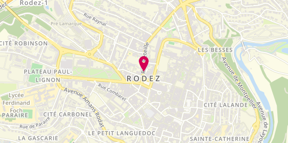 Plan de Kebab Royal, 4 Rue Béteille, 12000 Rodez