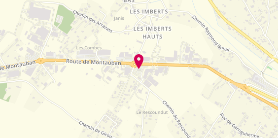 Plan de Mac Donald's, Route de Montauban, 12200 Villefranche-de-Rouergue
