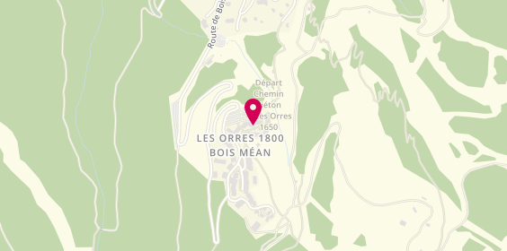Plan de Chez Marius, 13 place Jean Rippert, 05200 Les Orres