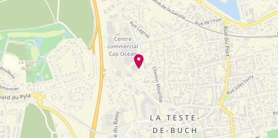 Plan de Cec Kiosque, Centre Commercial
Rue Cap Océan, 33260 La Teste-de-Buch