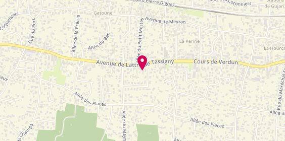 Plan de Au Chalet Gourmand, 198 avenue du Maréchal de Lattre de Tassigny, 33470 Gujan-Mestras