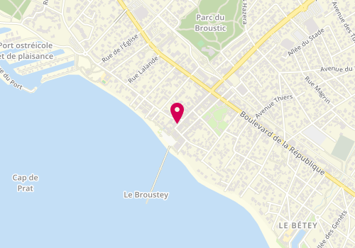 Plan de Dodo Pizza, 8 Bis avenue du Général de Gaulle, 33510 Andernos-les-Bains