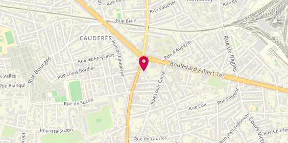 Plan de Mcdonald's, 4 Route de Toulouse, 33800 Bordeaux