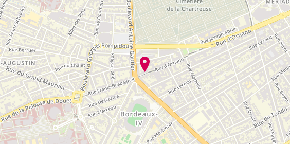 Plan de Street Loco, 289 Rue d'Ornano, 33000 Bordeaux