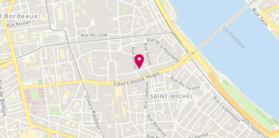 Plan de SAS El Chicho, 11 Rue Teulère, 33000 Bordeaux