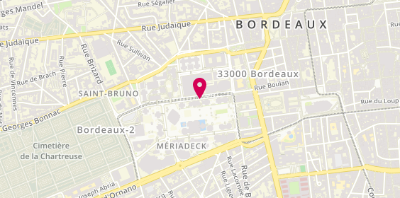 Plan de Brioche Dorée, 57 Rue Claude Bonnier, 33000 Bordeaux