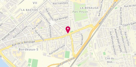 Plan de Lattaf, 206 Rue de la Benauge, 33100 Bordeaux