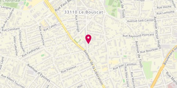 Plan de Au Comptoir du Marché, 44 avenue Auguste Ferret, 33110 Le Bouscat