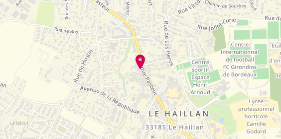 Plan de Délices Bro'z, 206 avenue Pasteur, 33185 Le Haillan