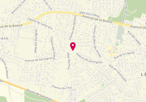 Plan de Rotisserie de la Gironde, 36 Avenue Germignan, 33320 Le Taillan-Médoc
