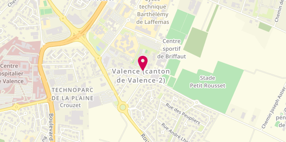 Plan de Croustys, 28 Rue Jean Bertin, 26000 Valence