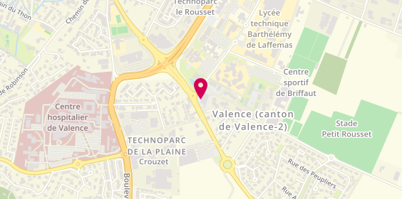 Plan de Le d'briff, 79 Rue Barthélémy de Laffemas, 26000 Valence
