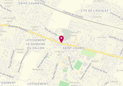 Plan de L'Amburgé, 46 avenue de la République, 33450 Saint-Loubès